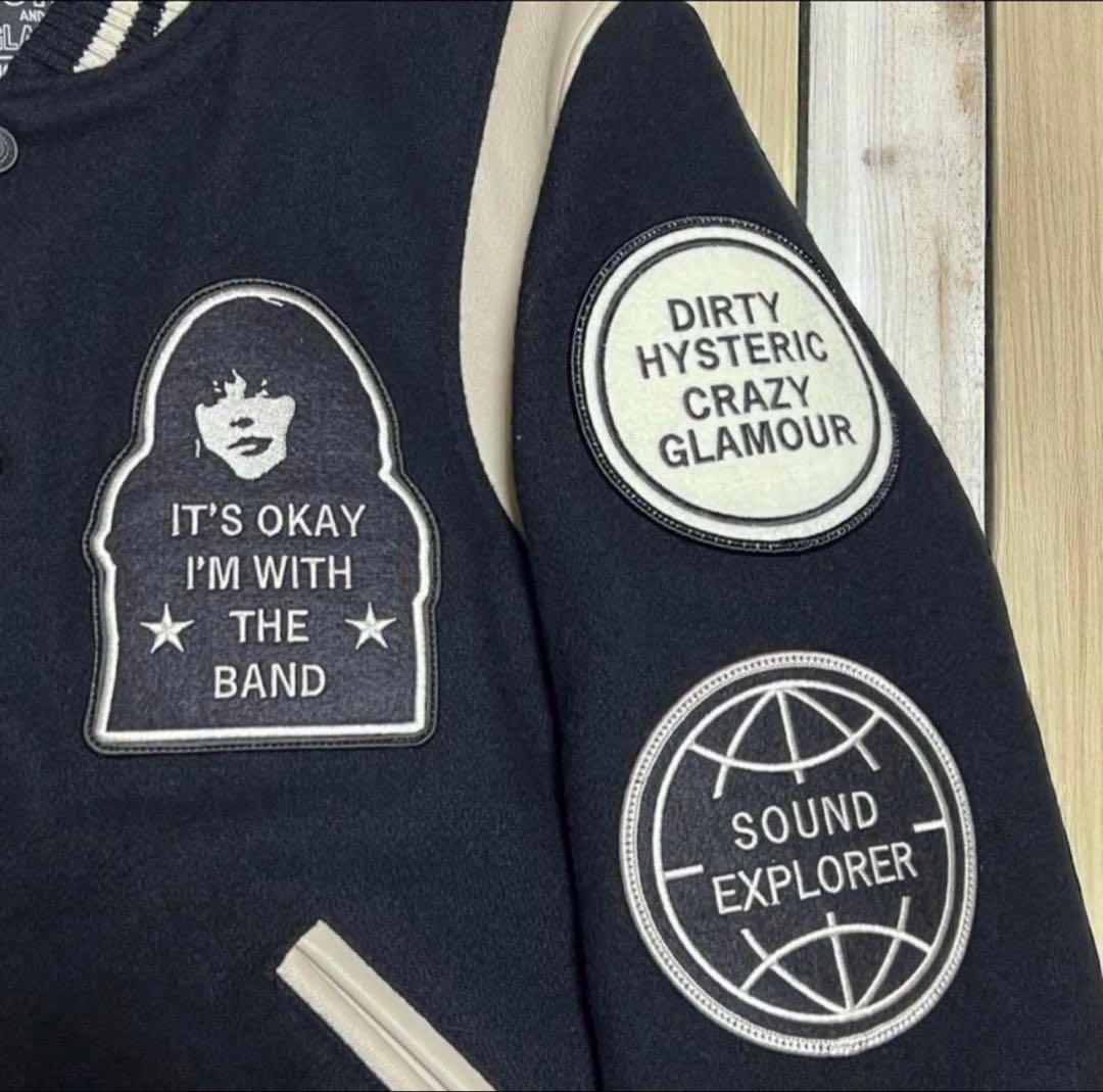 【美品】ウール　スタジャン　ヒスガール HYSTERIC GLAMOUR