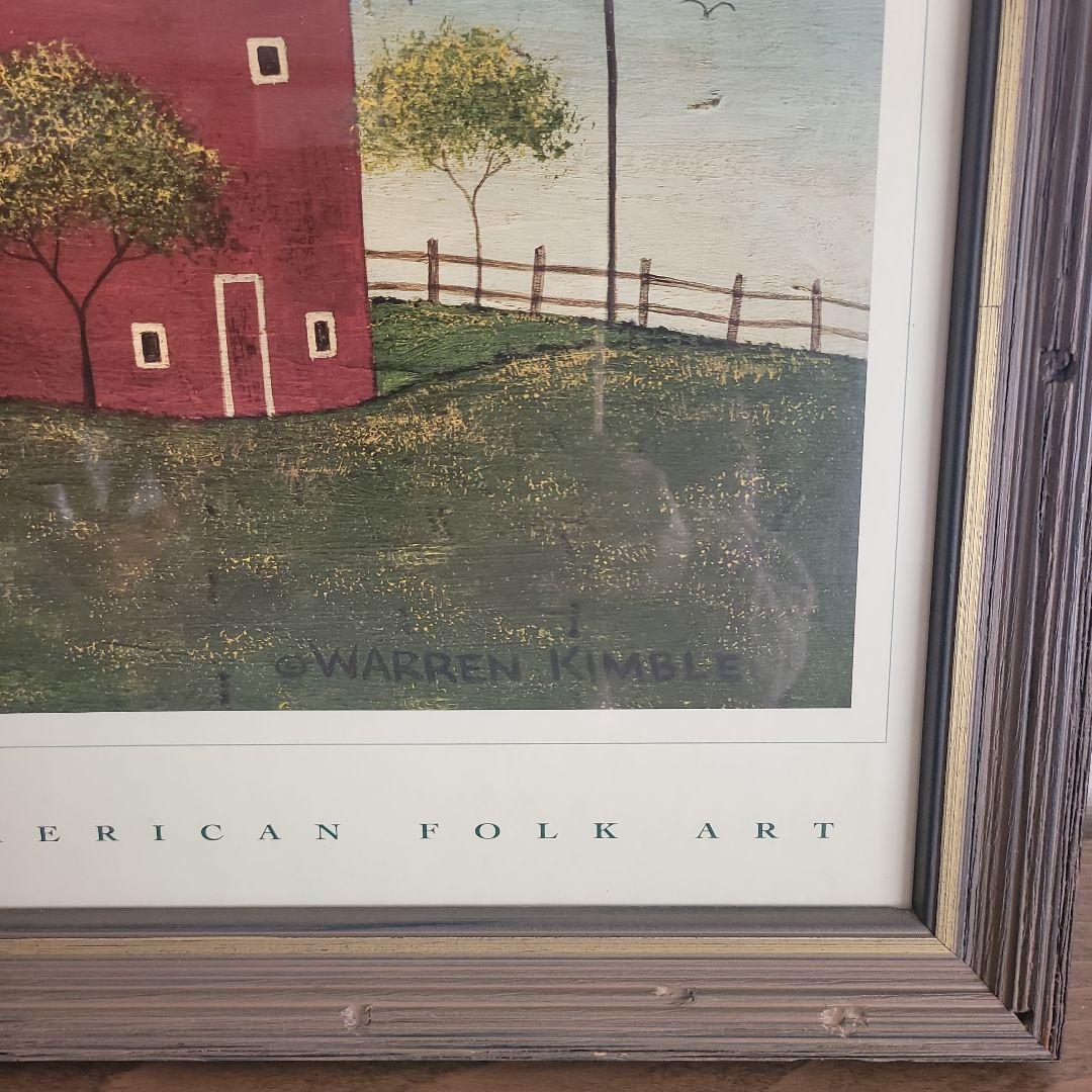 Warren Kimble アメリカンフォークアート