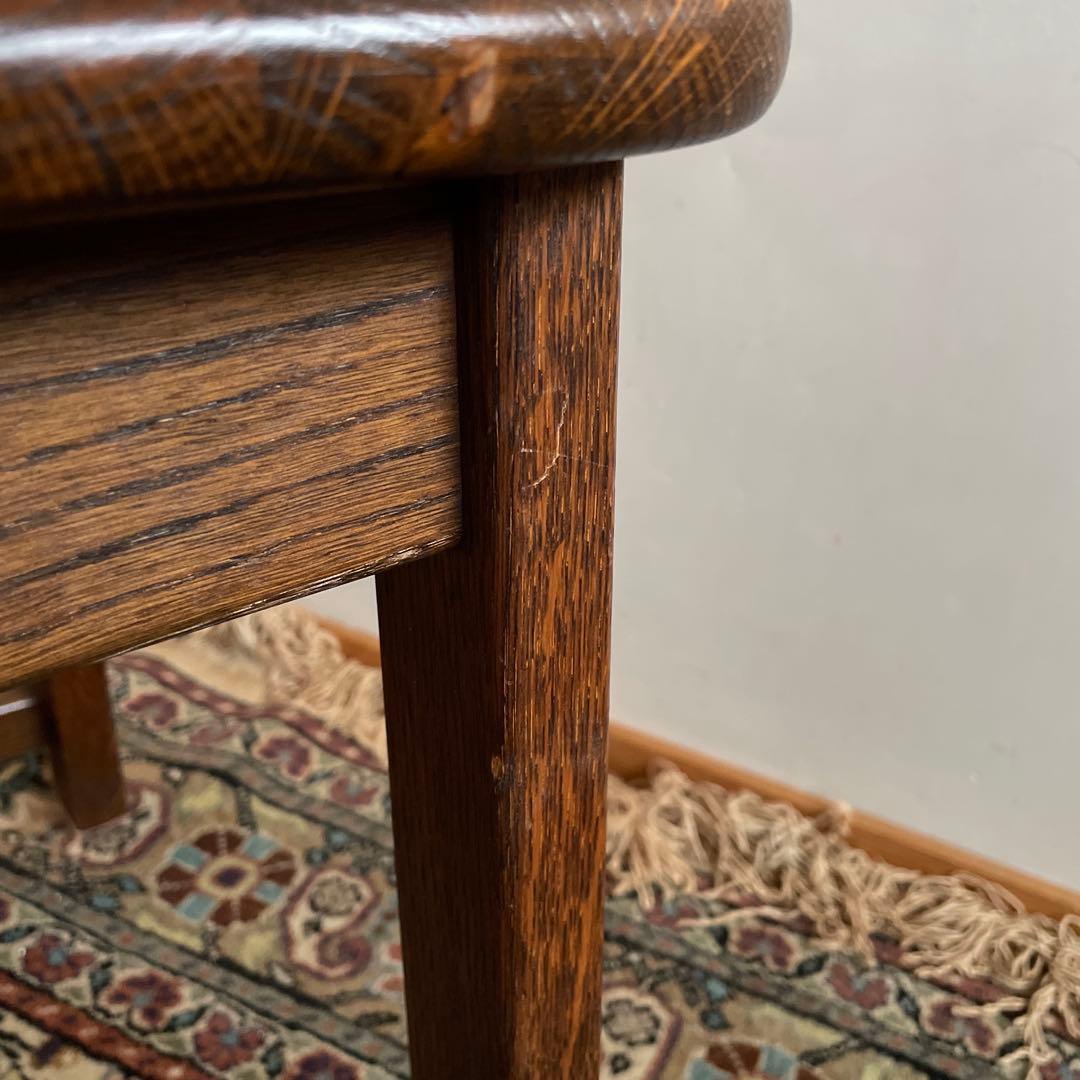 オランダ家具　ダイニングチェア　オーク材　無垢材