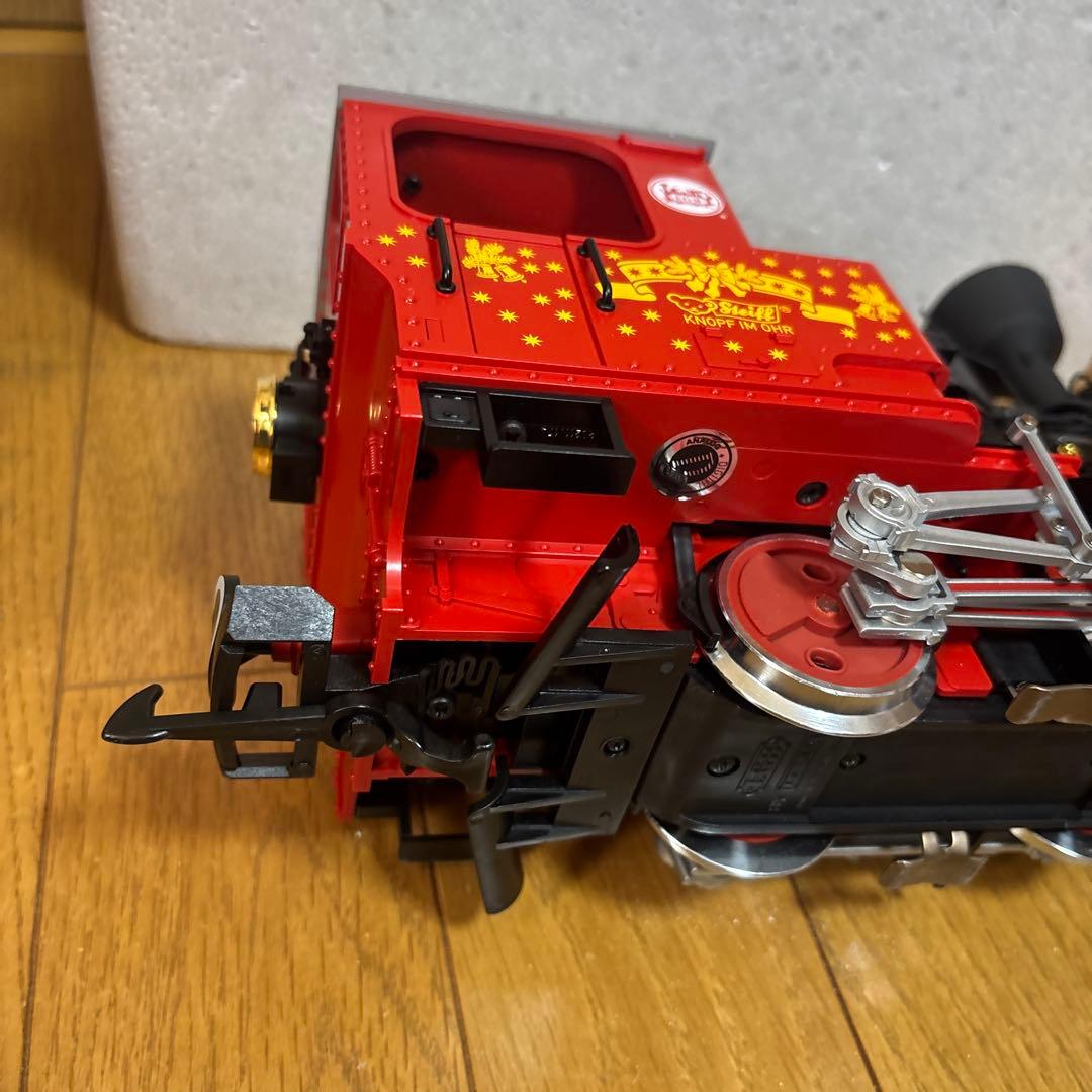 L.G.B 機関車　シュタイフ　サンタ　テディベア　レア　希少　クリスマス　現状