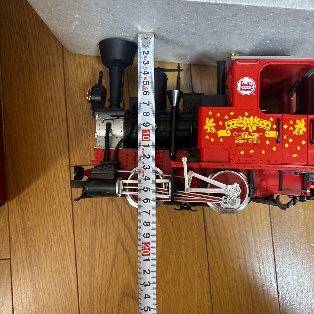L.G.B 機関車　シュタイフ　サンタ　テディベア　レア　希少　クリスマス　現状