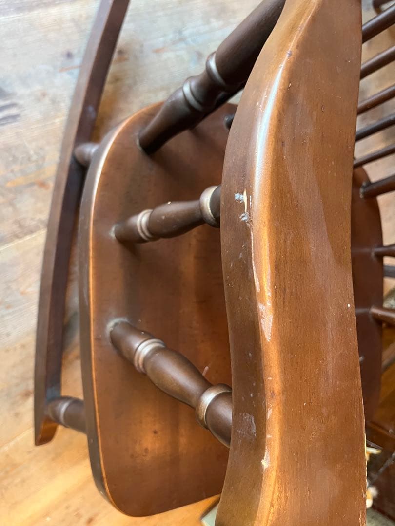 ロッキングチェア アンティーク ビンテージ 昭和レトロ 当時物