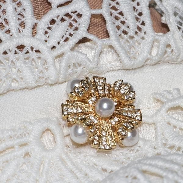 E*様 セルフポートレイト ワンピース レース 花柄 クリーム UK8 未使用