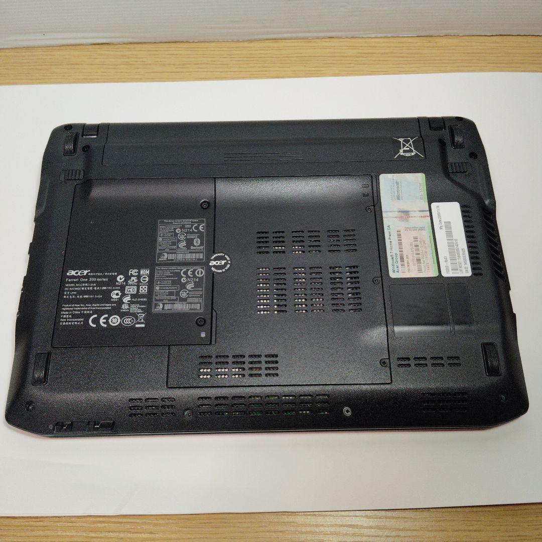 値下げ　acerフェラーリ公認ノートパソコン