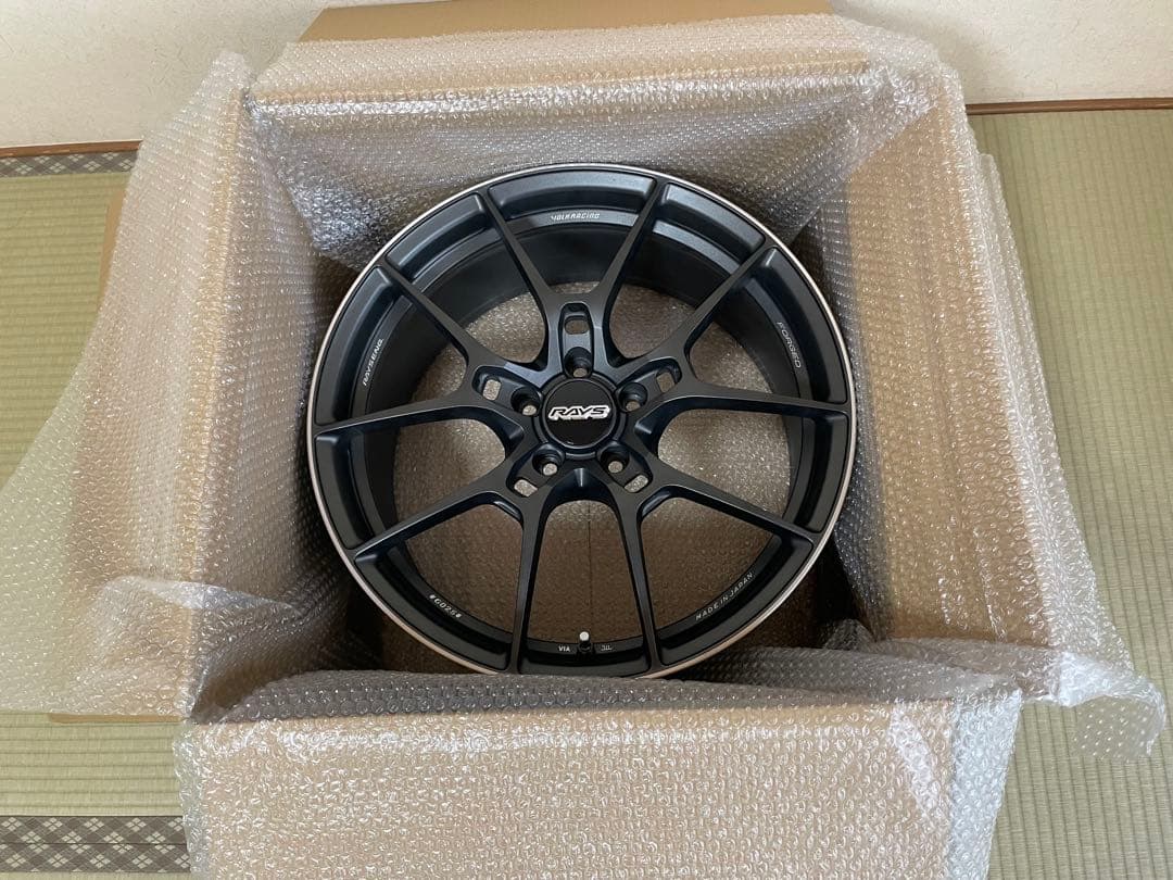 RAYS VOLK RACING G025 19inch 鍛造1ピース 4本