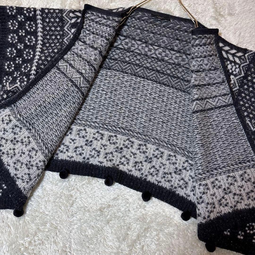 m*o様 美品＊マックスマーラ　ウィークエンド　総柄　ノルディック柄　ウール　モ