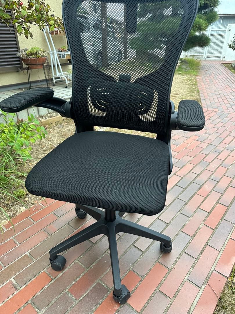 メッシュデスクチェア ヘッドレスト付き