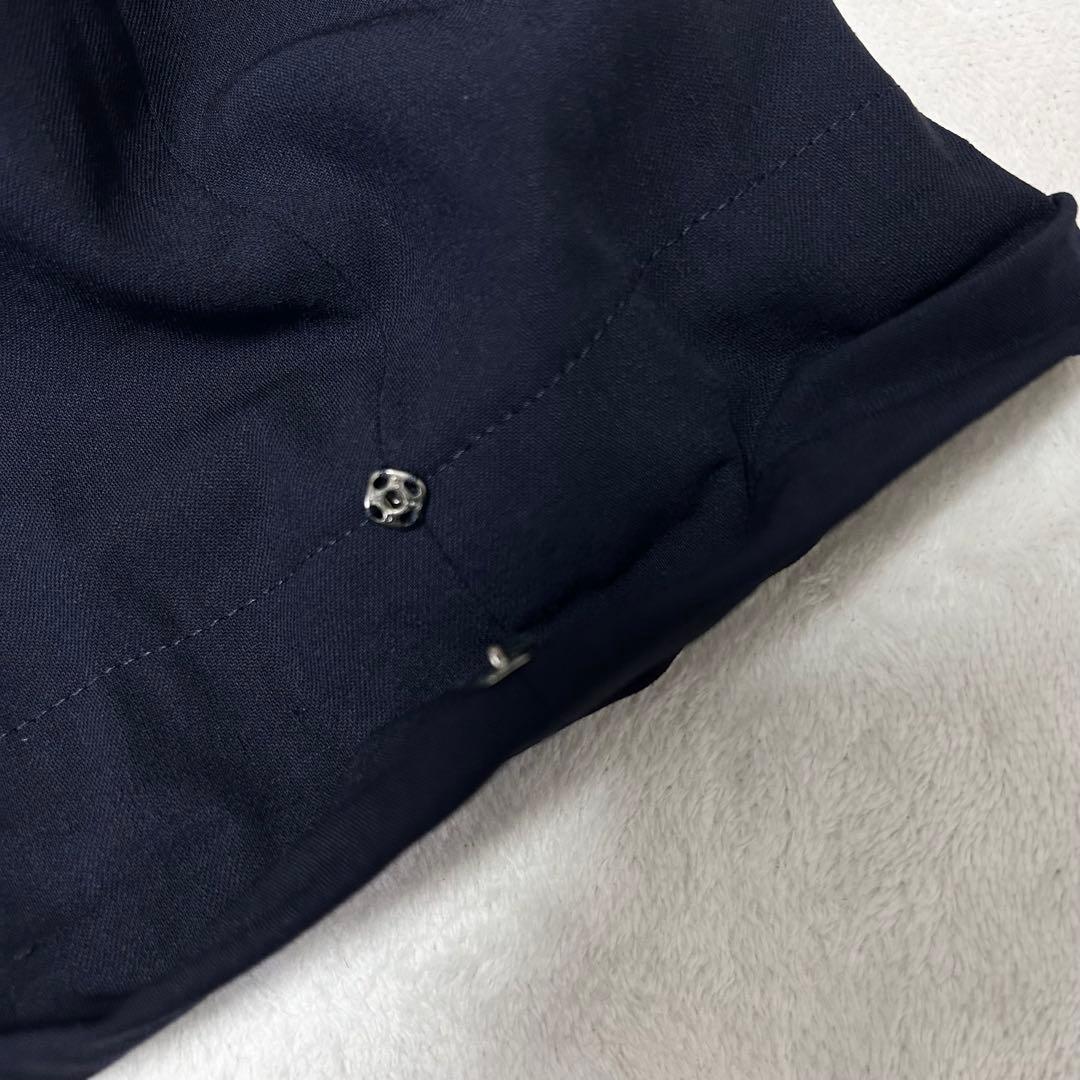 クリスチャン ディオール ムッシュ ダブルレスト セットアップ スーツ ネイビー