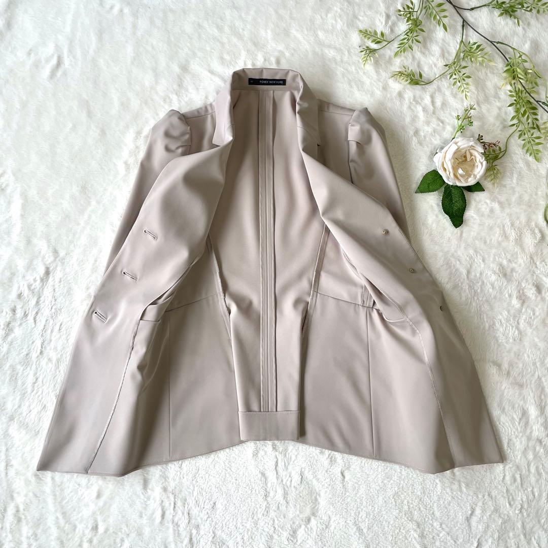 FOXEY フォクシーニューヨーク ストレッチ テーラードジャケット 38 M