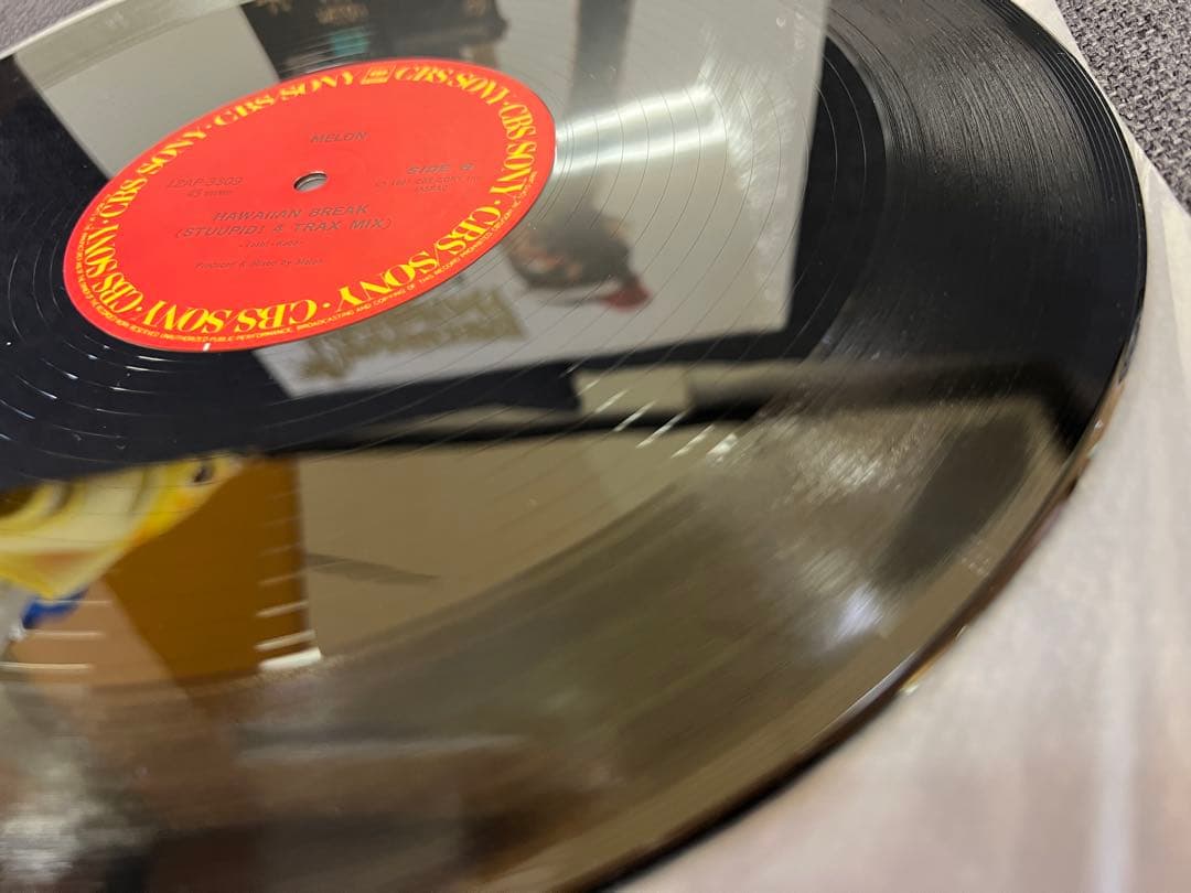 帯付 12AP-3309 MELO 邦楽レコード　美盤 1987年盤 12”