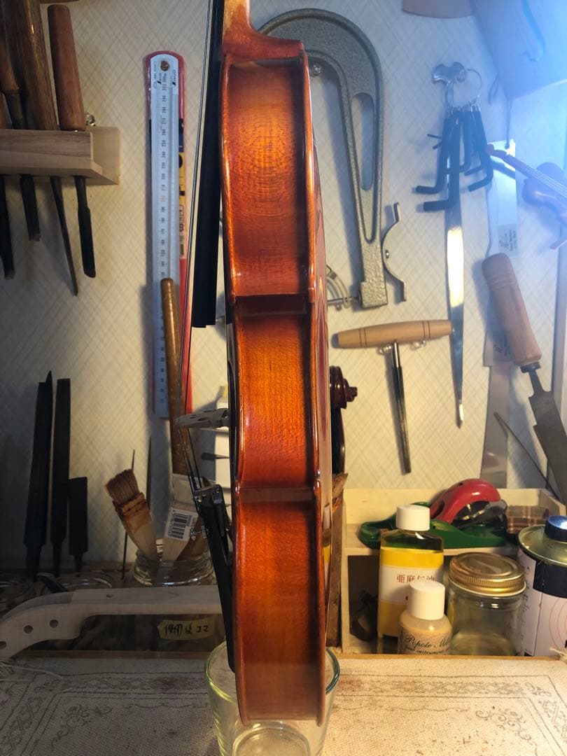 【駒&魂柱調整済】Suzuki分数バイオリンNo200 1/2 2002