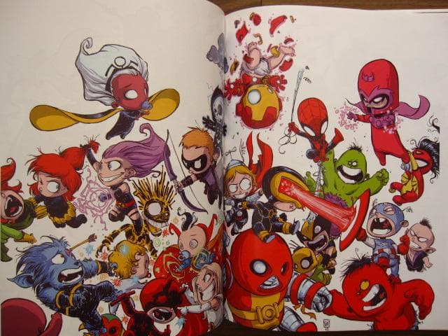 The MARVEL Art of Skottie Young　HC版