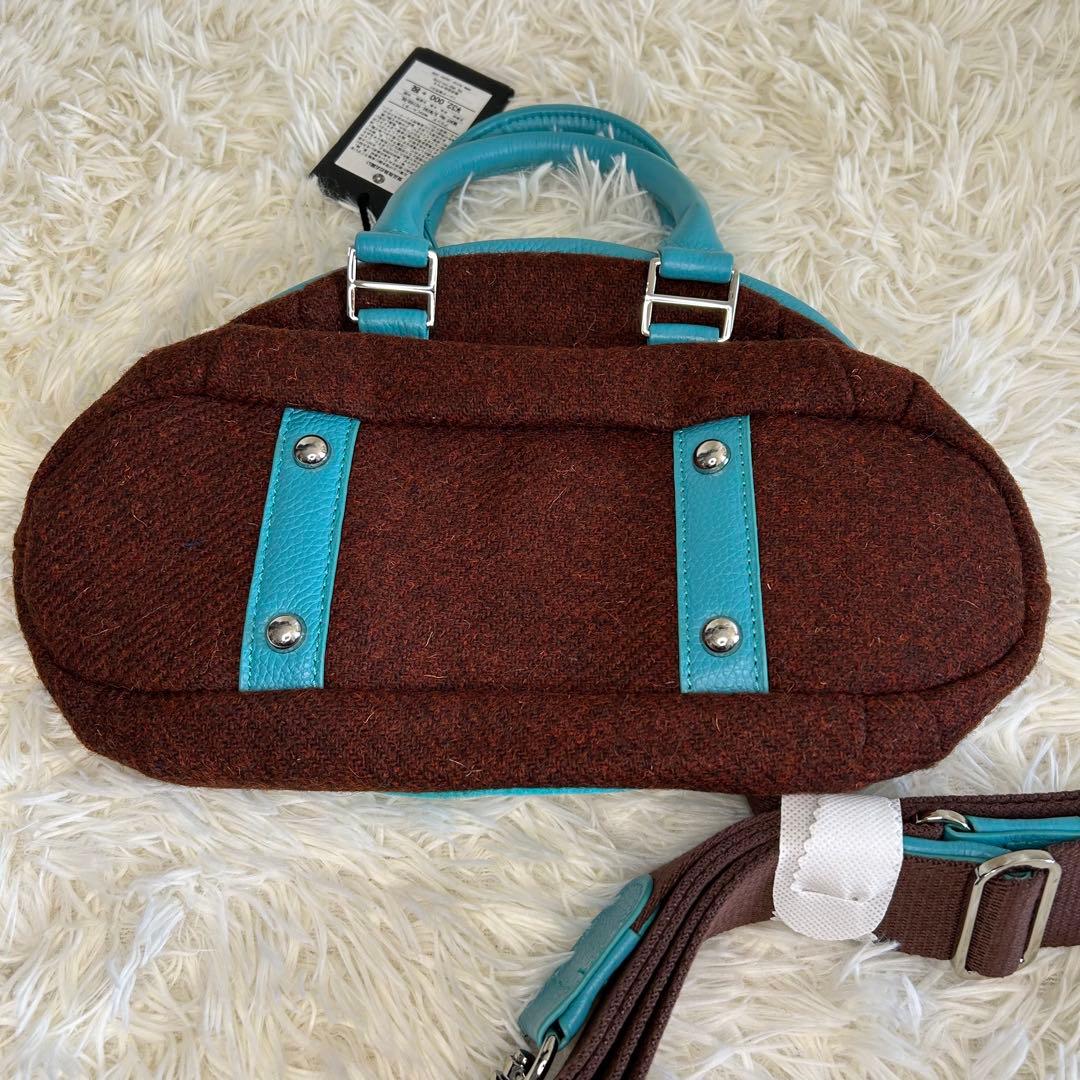 新品タグ付き✨ムータ　ハリスツイードコラボ　2way スパンコール　8バッグ