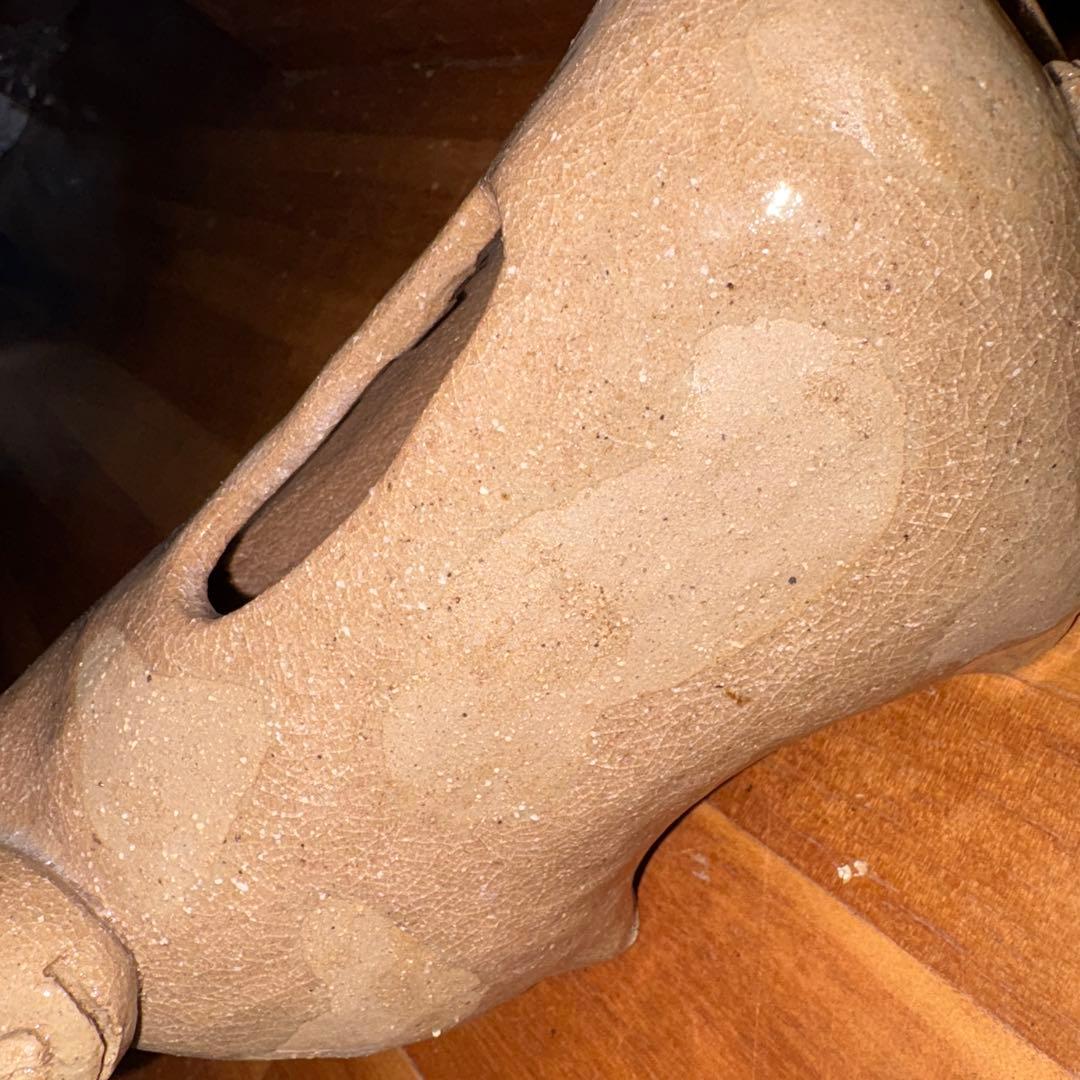 。牛陶器　置き物C1