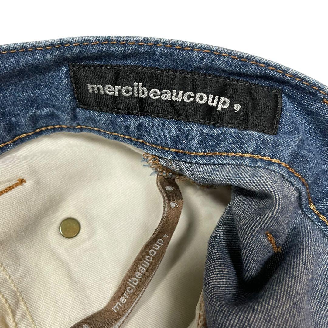 Lee × mercibeaucoup サルエルデニムパンツ M インディゴ染め