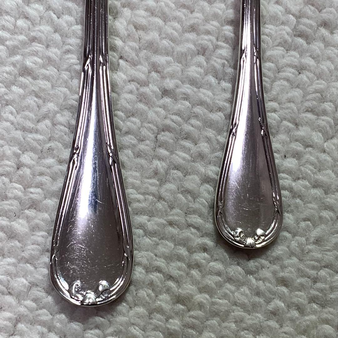 クリストフル　リュバン　コーヒースプーン2本　デザートフォーク1本　カトラリー