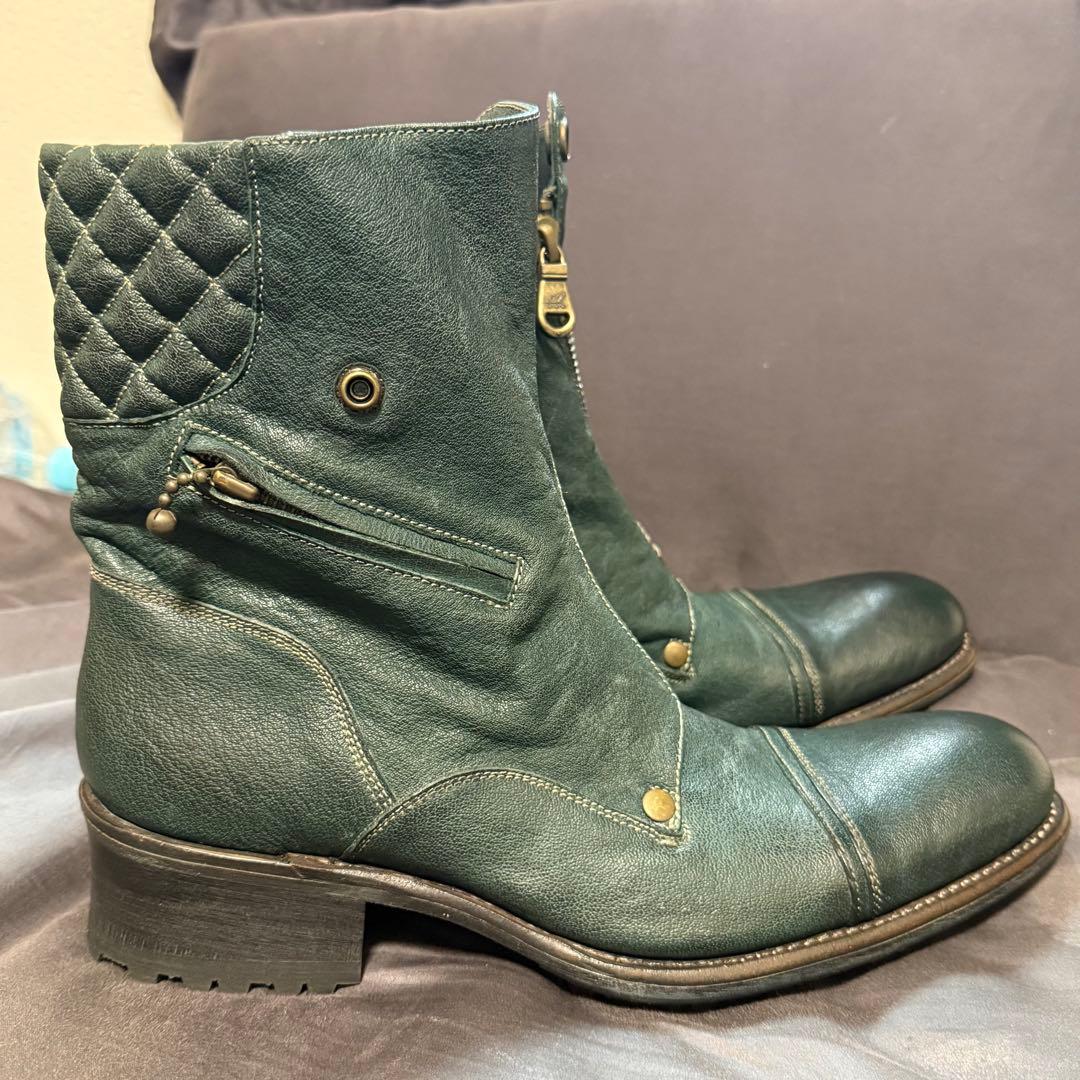 alfredo BANNISTER センタージップ ブーツ レザー 革 2way