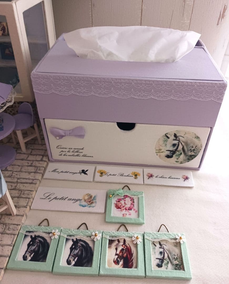 クッキー様＊kyo＊ハンドメイド＊ミニチュア＊Jiji＊飾り棚