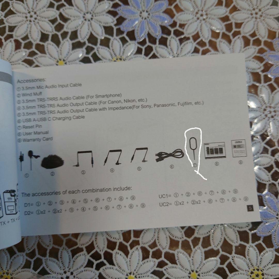 Comica BoomX-D2 外付けマイク2.4Gデジタル無線マイクロホン