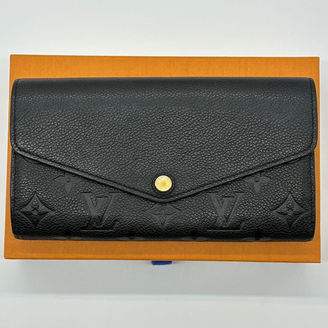 ルイヴィトン アンプラント ポルトフォイユ サラ ノワール