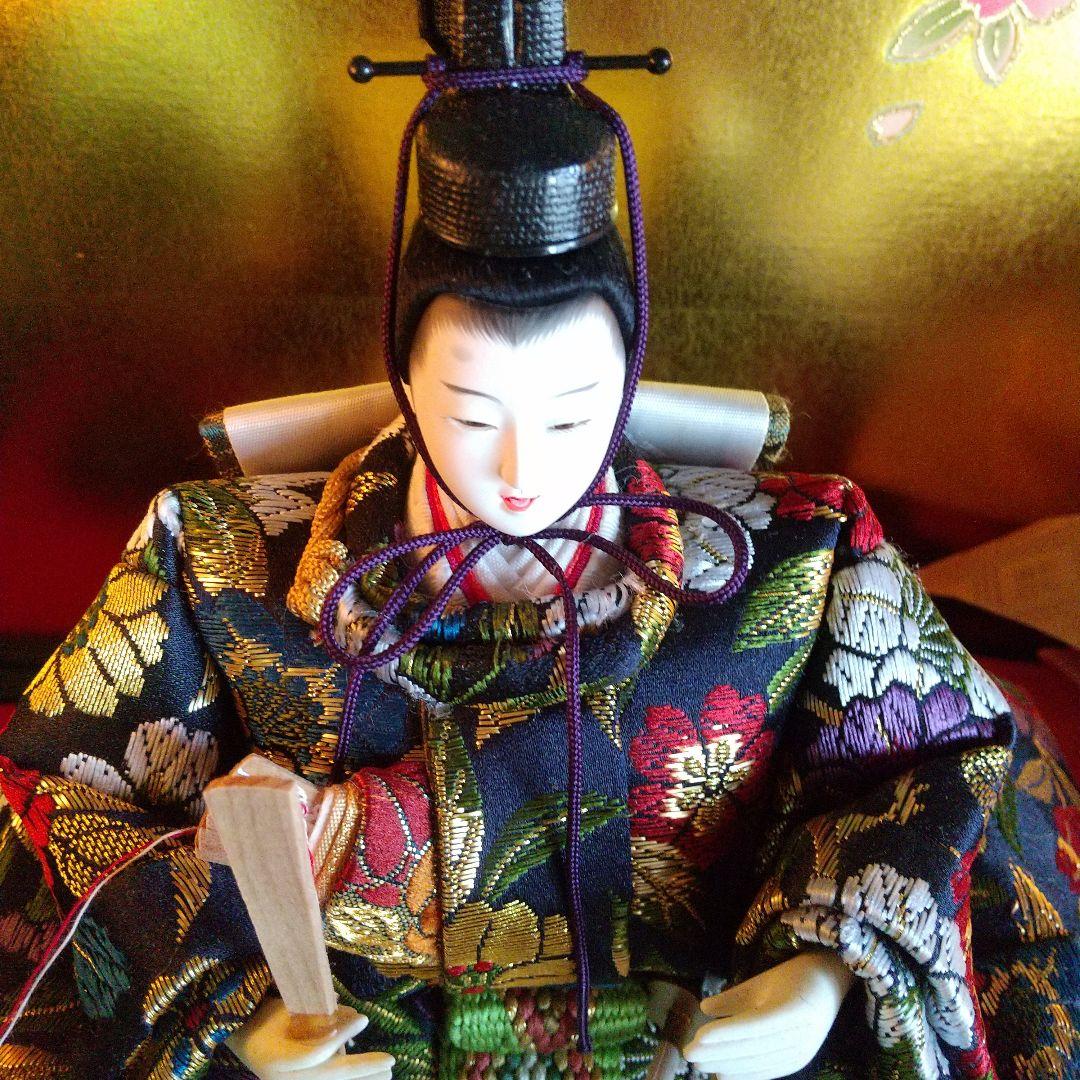 雛人形 本仕立 清峰作 親王飾り ライト付き