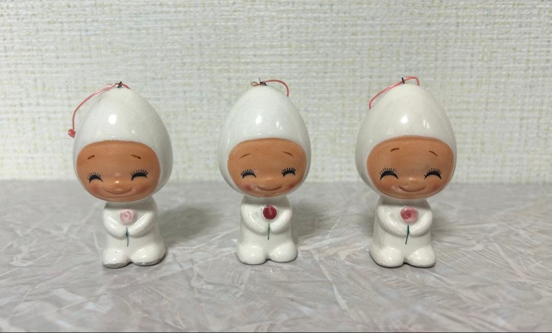 内藤ルネ レトロ陶器人形セット