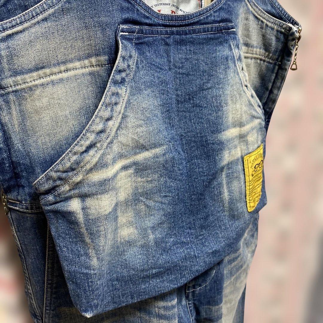 ネイタルデザイン NATAL DESIGN デニム オーバーオール M