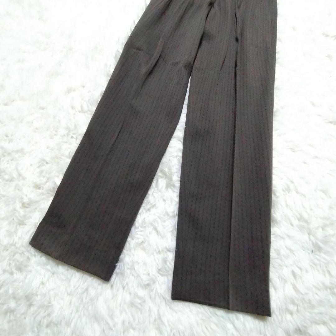 ニコル ダブルスーツ セットアップ ブラウン ウール ヴィンテージ S