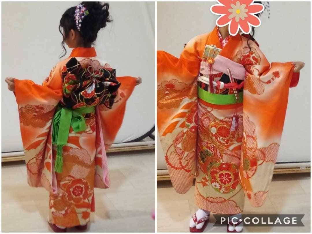 七五三 女の子 着物　7才
