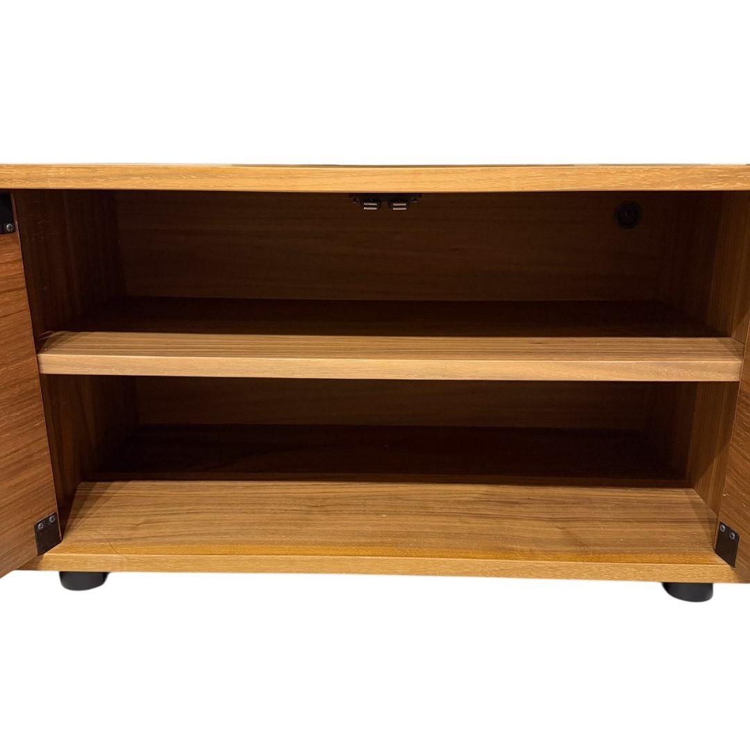 【廃盤希少】無印良品　スタッキングキャビネット小　ウォールナット