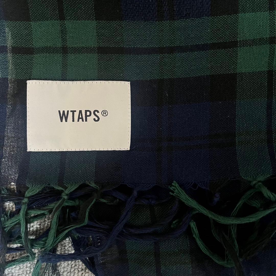 WTAPS WRAP / SCARF / COTTON GREEN スカーフ