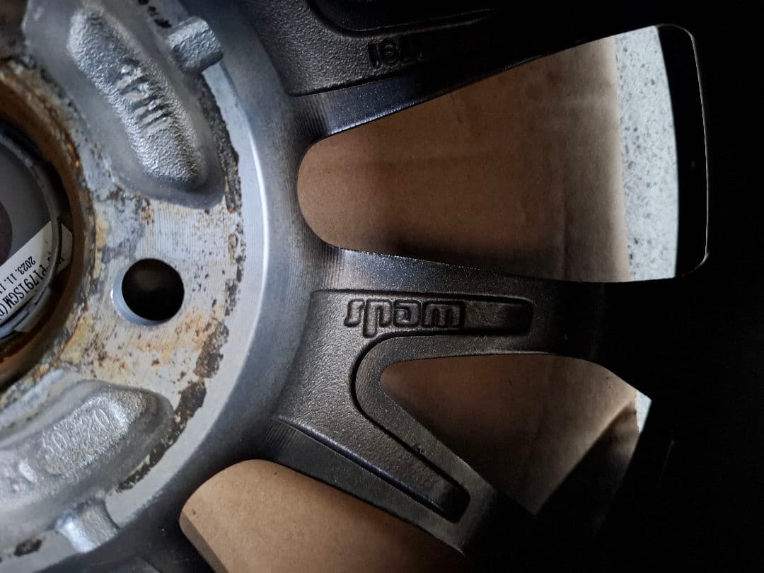 送料込み特価！weds ヴェルバスポルトII　14インチ　ホイール４本