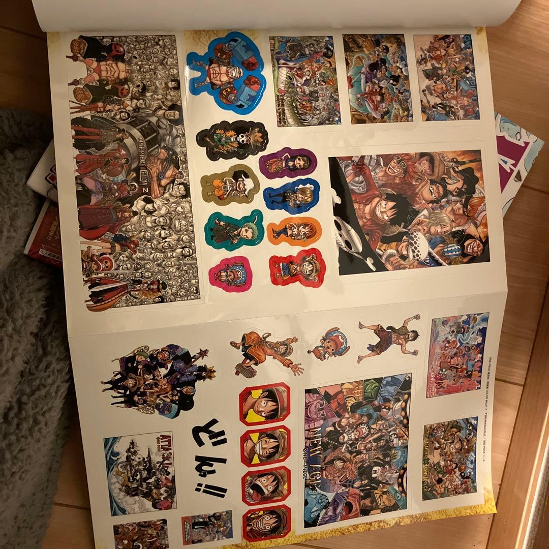 ONE PIECE 尾田栄一郎画集 COLOR WALK 1〜9