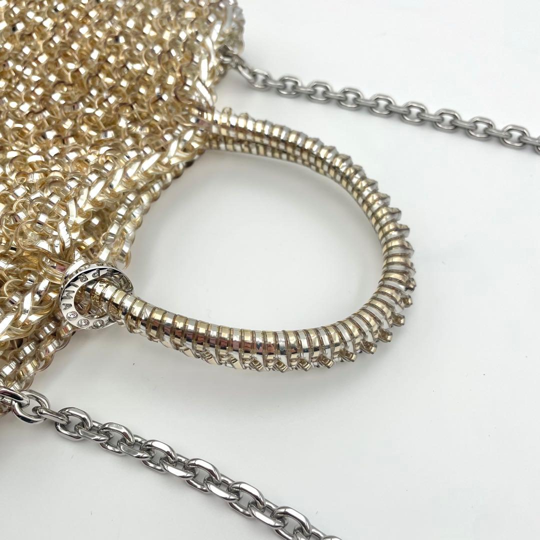 ANTEPRIMA アンテプリマ　ミニアトゥーラ　シルバーゴールド　ワイヤー