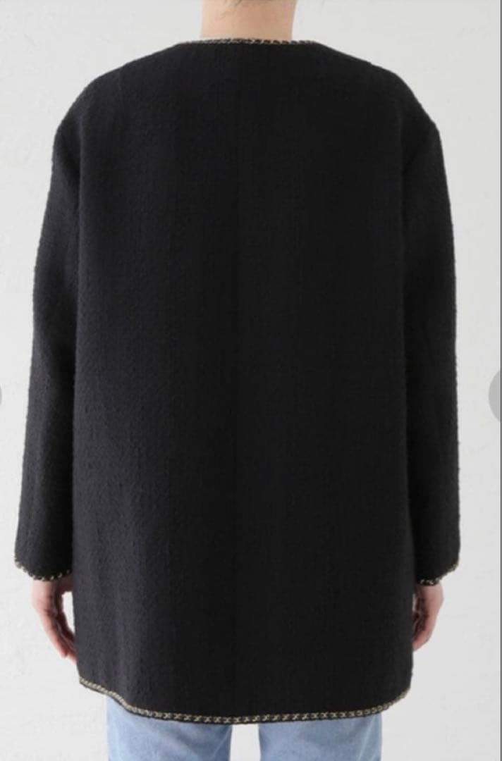 【SNOO様】24AW極美品！ドゥーズィエムクラス chain tweed JK