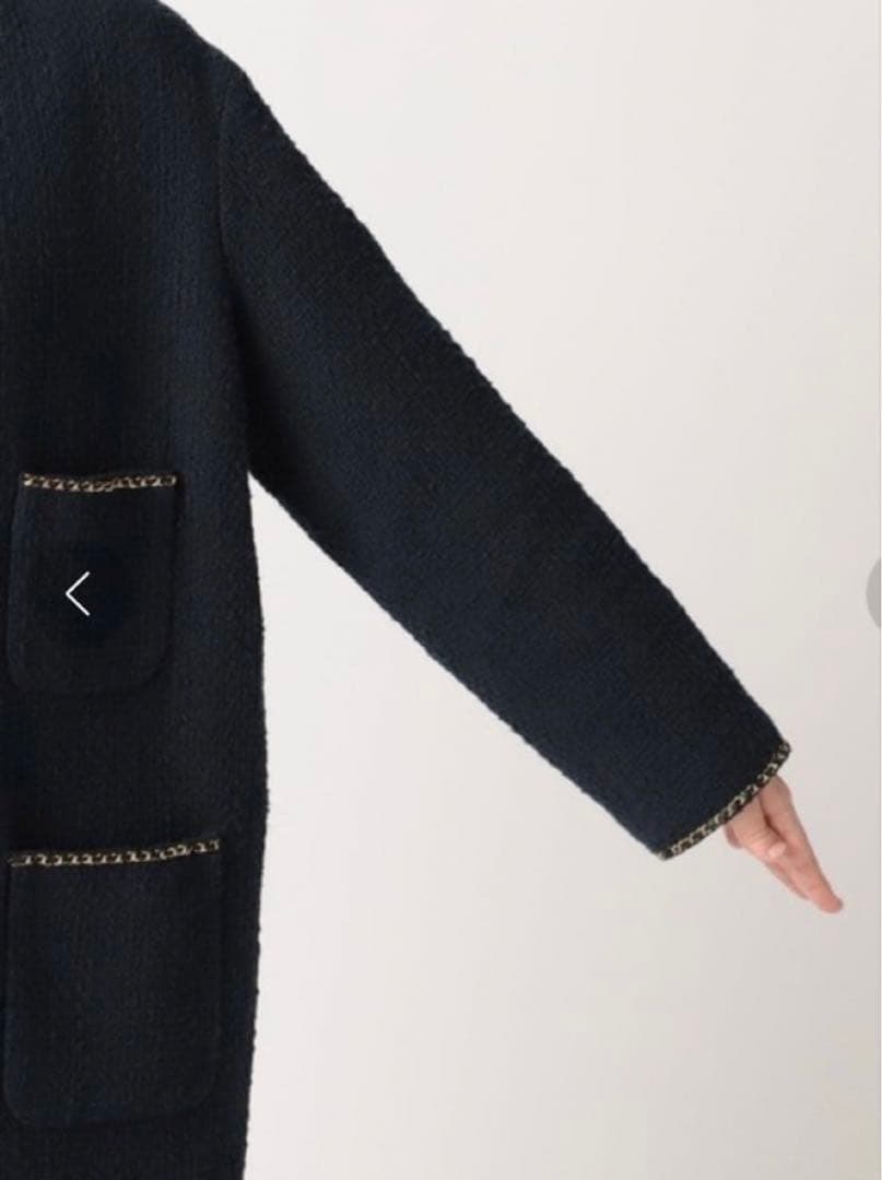 【SNOO様】24AW極美品！ドゥーズィエムクラス chain tweed JK