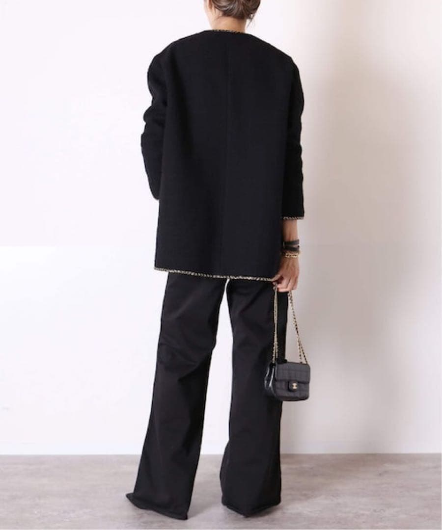 【SNOO様】24AW極美品！ドゥーズィエムクラス chain tweed JK