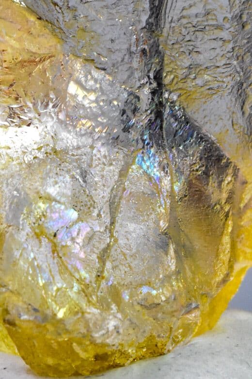 ガネーシュヒマール ヒンドゥン産 大きな剥離面クリアポイント