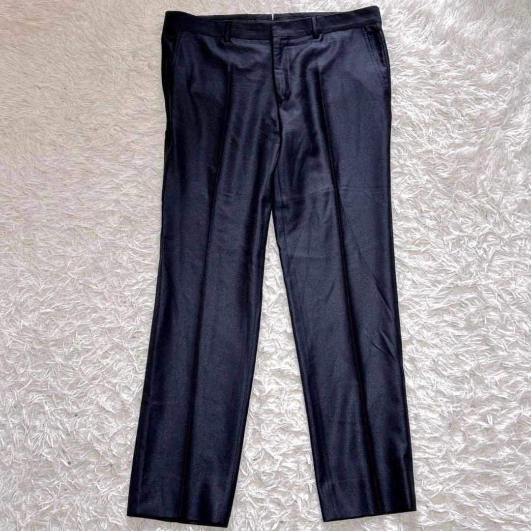 美品 ヴェルサーチ Versace セットアップスーツ ダークブルー