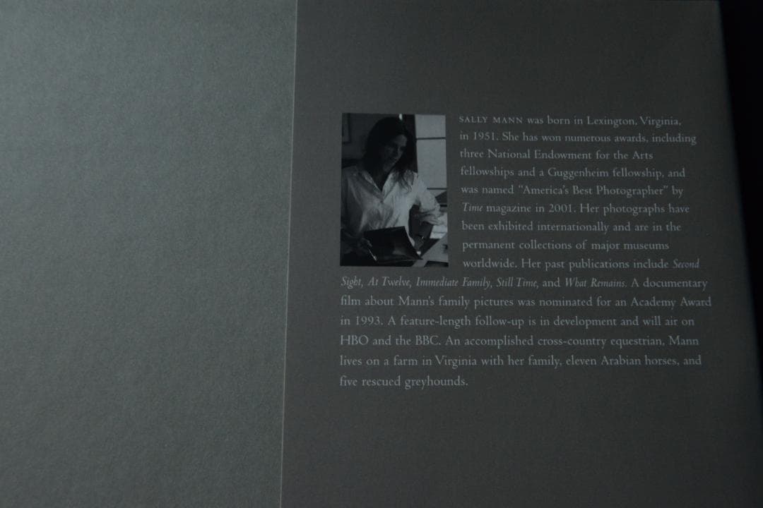 【DEEP SOUTH ：Sally Mann】