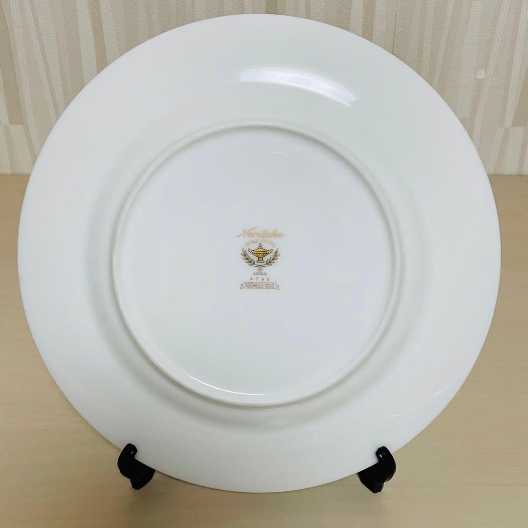 Noritake ノリタケ ロシェルゴールド 皿 プレート 約21cm 6枚