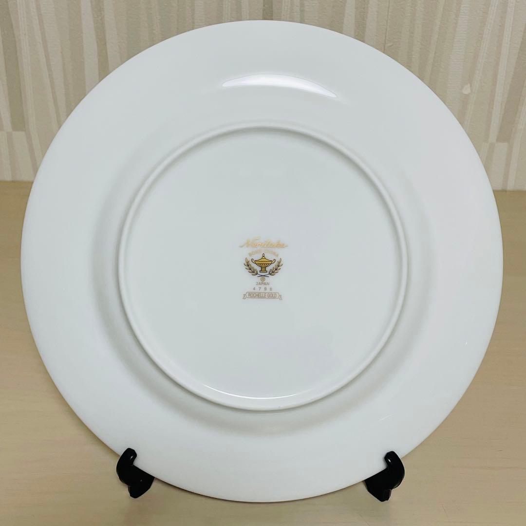 Noritake ノリタケ ロシェルゴールド 皿 プレート 約21cm 6枚