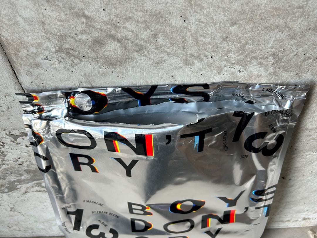 初版 Frank Ocean Boys Don’t Cry Blonde