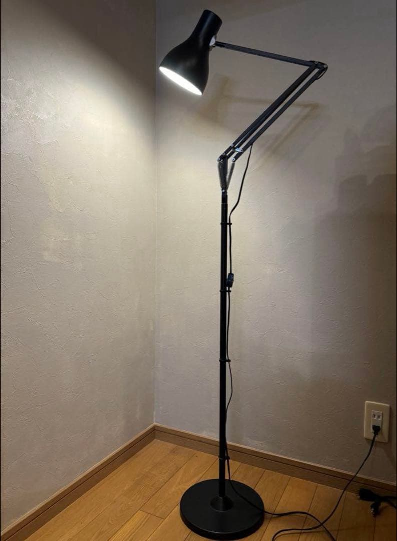 ANGLEPOISE Type75デスクランプ (フロアスタンディングセット)