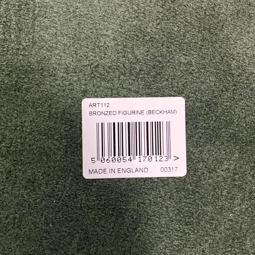 Kartoon ベッカム　ブロンズ像　美品