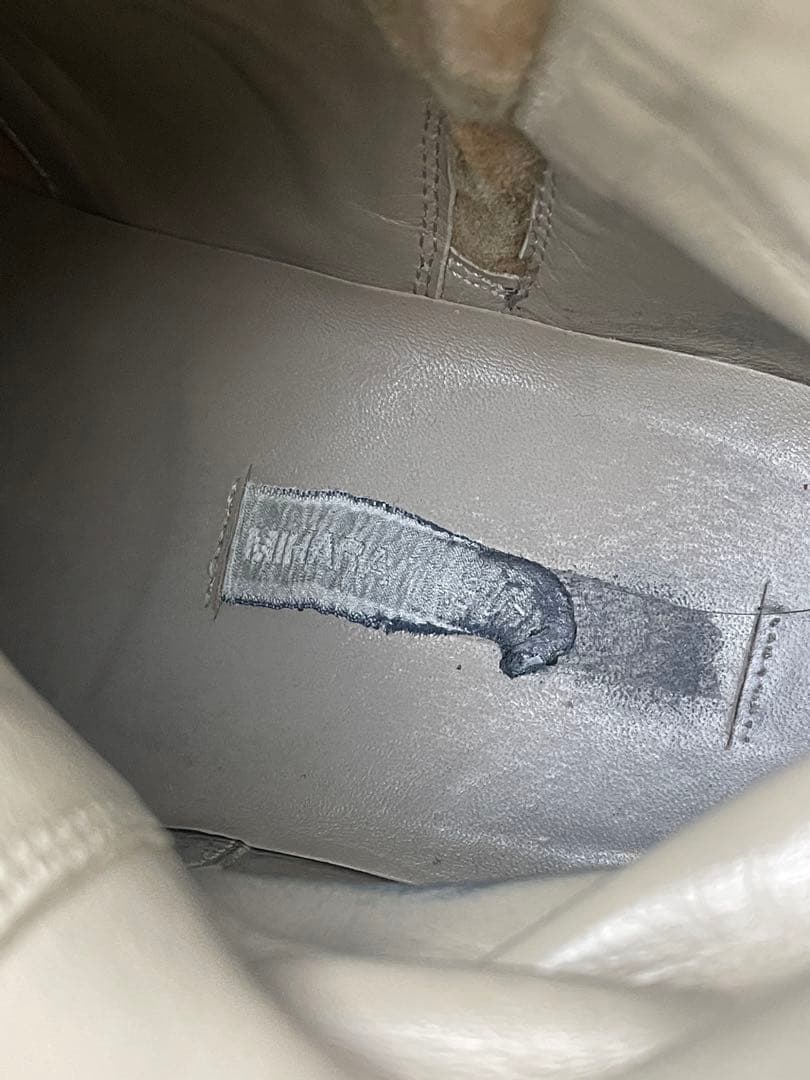 Mihara Yasuhiro 初期 炙り出しサイドジップブーツ 27