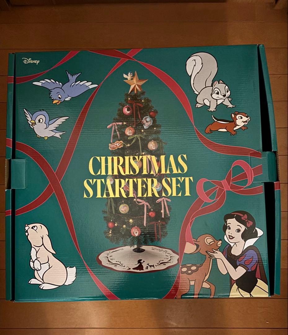 【新品未開封】ディズニー 白雪姫 クリスマスツリースターターセット 150cm