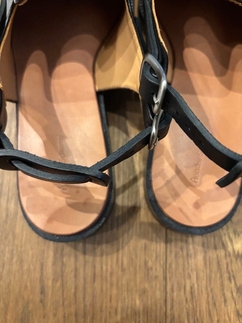 Hender Scheme chameleon strap ブラック