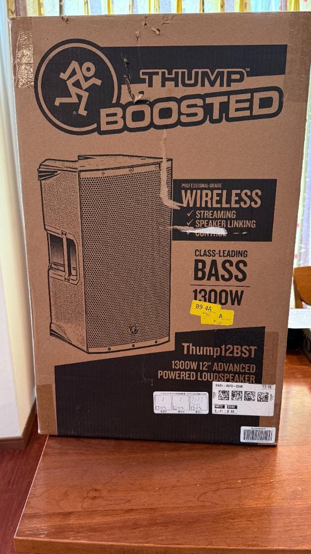 MACKIE Thump12BST スピーカー2台＋カバー＋スタンド 1300W