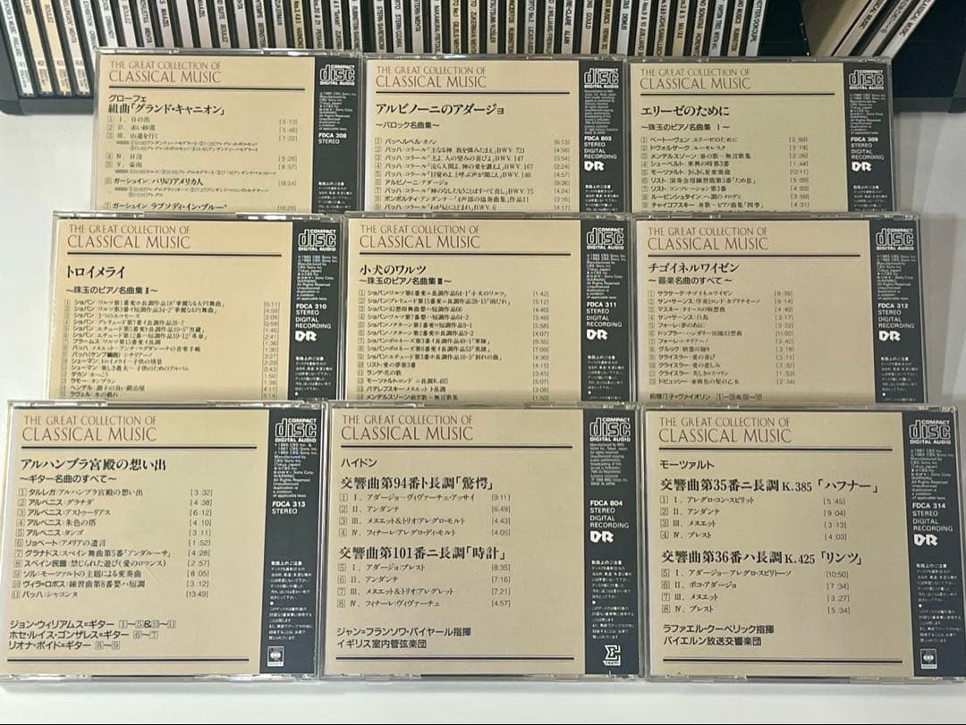 世界クラシック音楽大系 ベストクラシック80